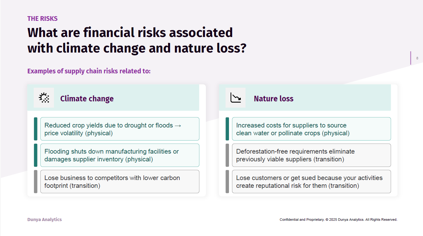 4. Dunya Analytics Presentation Slides: Sustainability Through a Risk Lens thumbnail